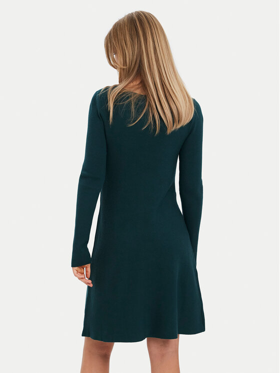 Vero Moda Vero Moda Úpletové šaty Nancy 10254807 Zelená Regular Fit