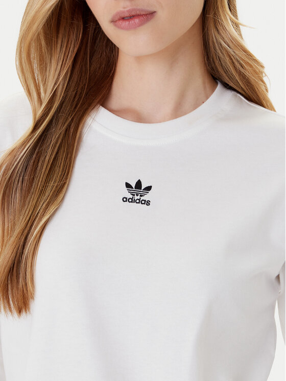 adidas adidas Majica Essentials JW7454 Bijela Regular Fit