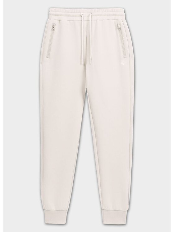 PITBULL PITBULL Spodnie dresowe DISCOVERY Biały Regular Fit