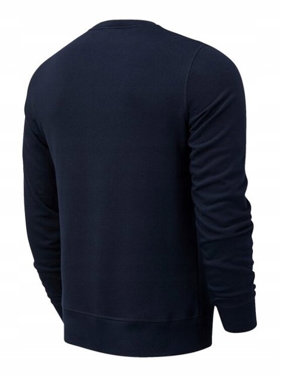 New Balance New Balance Bluza MT03560ECL Niebieski Standard Fit