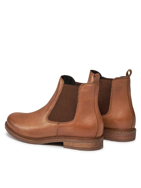 Tamaris Tamaris Kotníková obuv s elastickým prvkem 1-25056-41 Hnědá