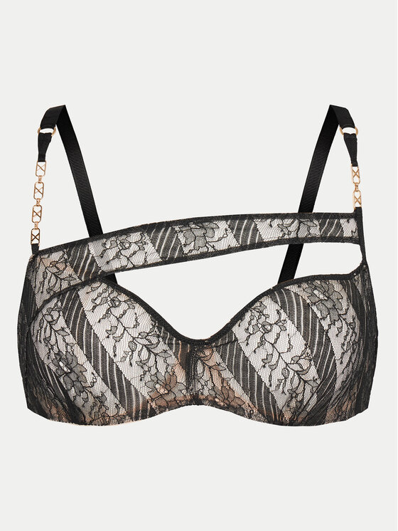 Chantelle X Chantelle X Сутиен с банели Slash C010M9 Черен