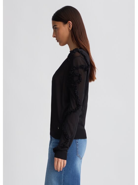Liu Jo Liu Jo Maglione CA5165MS02822222 Nero Regular Fit