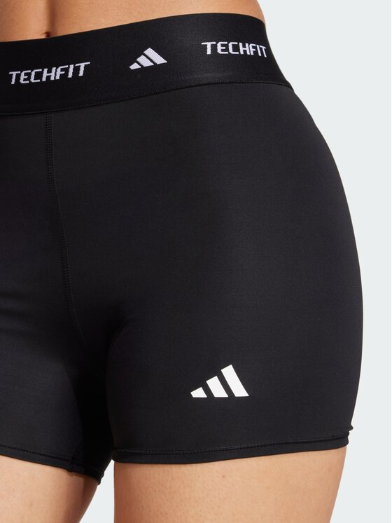 adidas adidas Szorty sportowe 140185 Czarny Fitted Fit