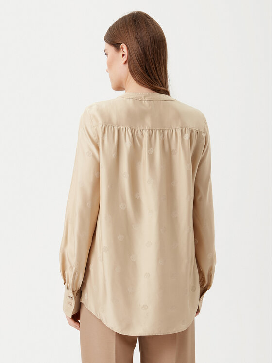 BOSS BOSS Blusa 50532823 Beige Regular Fit