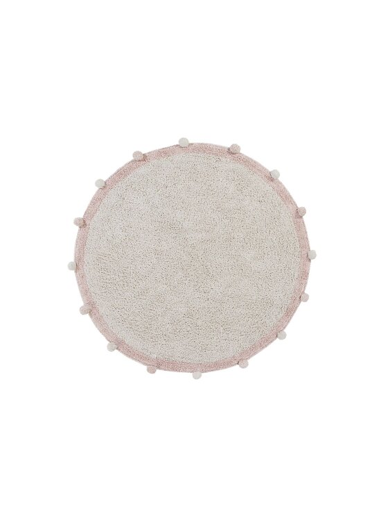 Lorena Canals Lorena Canals Dywan dziecięcy Dywan Bawełniany Bubbly Vintage Nude Ø120 cm Beżowy