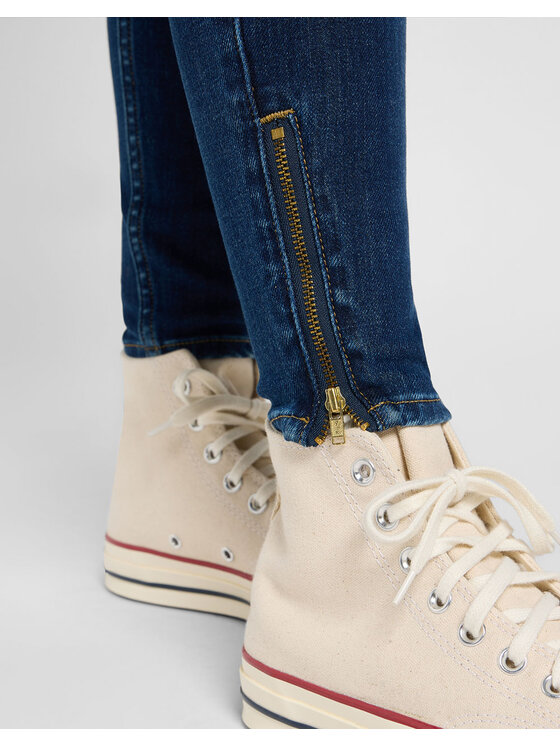 Lee Lee Jeansy 5401139447301 Niebieski Slim Fit