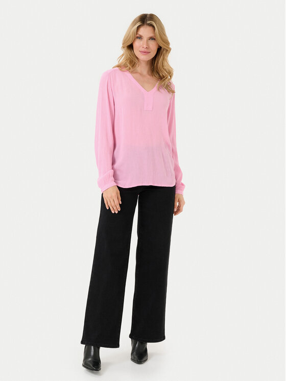 Kaffe Kaffe Bluse Amber 501032 Rosa Regular Fit