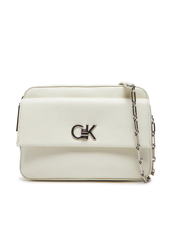 Calvin Klein Calvin Klein Handtasche Ck Re-Lock Pocket Camera Bag LV04F3102G Creme
