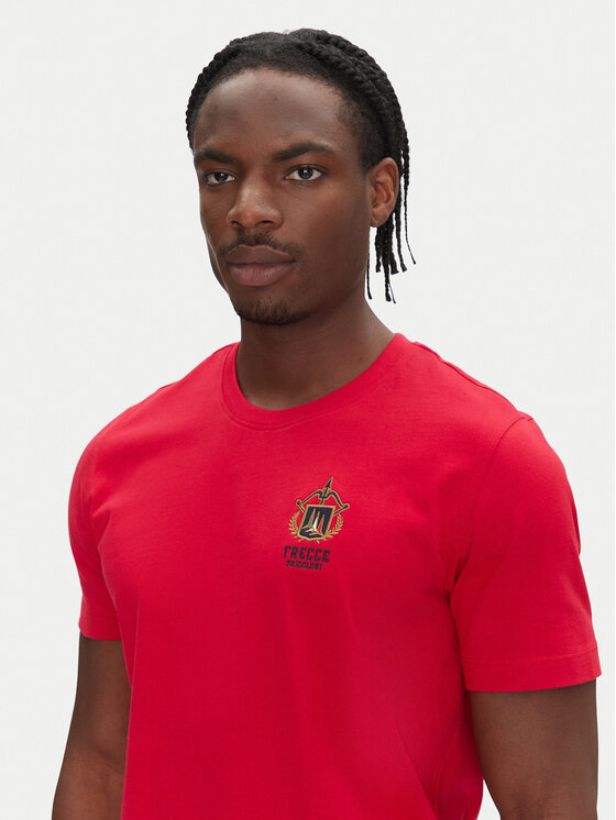Aeronautica Militare Aeronautica Militare Tricou 251TS2391J592 Roșu Regular Fit