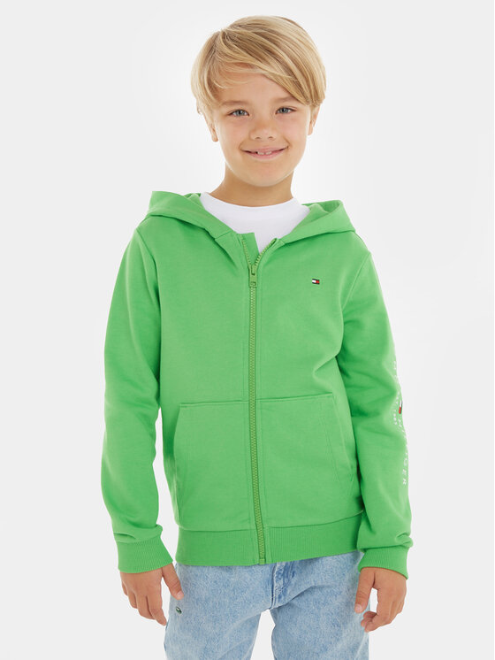 Tommy Hilfiger Tommy Hilfiger Pulóver KS0KS00421 M Zöld Regular Fit