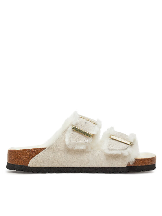 Birkenstock Iešļūcenes Arizona Shearling Leve 1026193 Balts