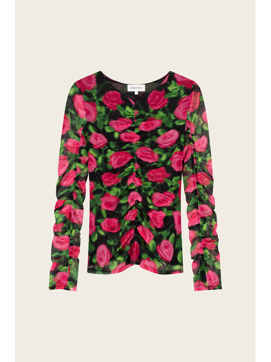 Fabienne Chapot Fabienne Chapot Bluzka 6975-1884-177 Czerwony Regular Fit