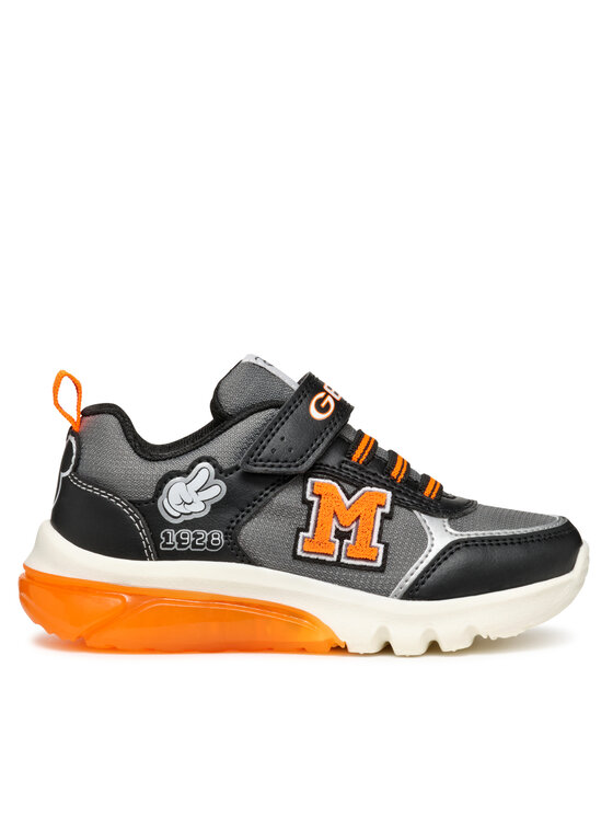 Sneakers Geox J Ciberdron Boy J46LBH 054FU C0039 S Negru