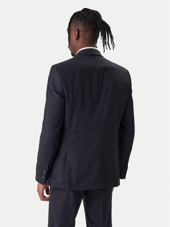 BOSS BOSS Oblek H-Huge 50557259 Tmavomodrá Slim Fit