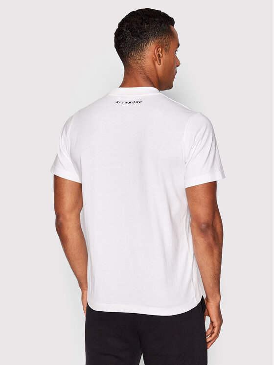 John Richmond John Richmond T-shirt UMA22103TS Bianco Regular Fit