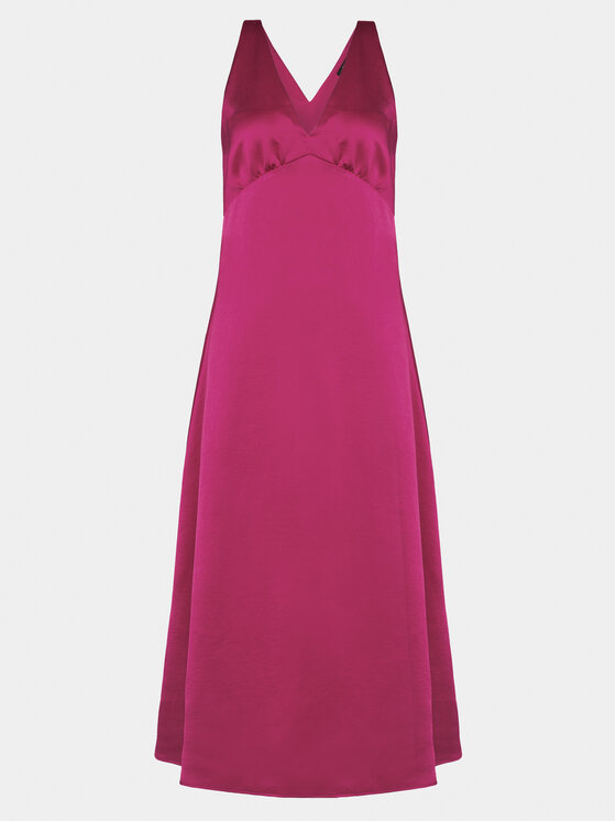 Weekend Max Mara Weekend Max Mara Sukienka koktajlowa Gambero 2415231012 Różowy Regular Fit