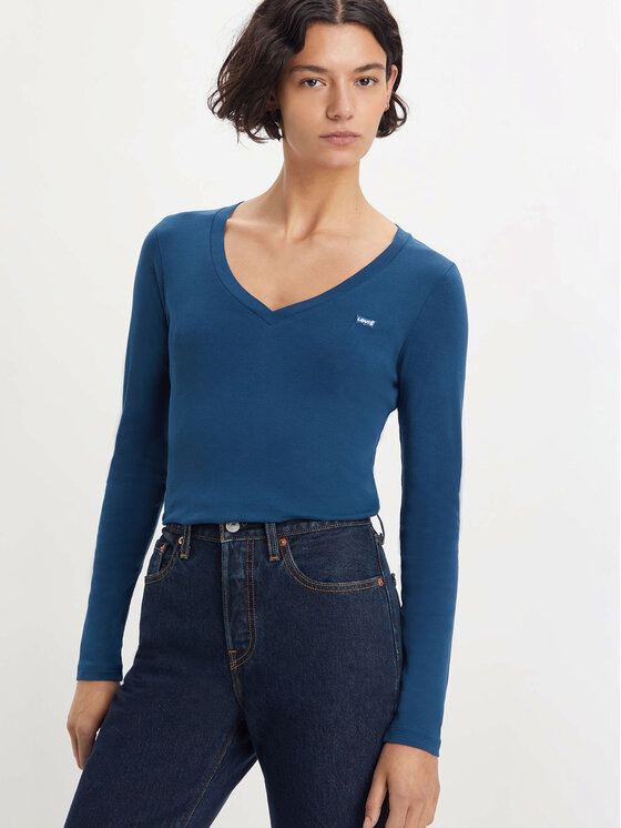 Levi's® Levi's® Bluzka Baby A4891-0005 Niebieski Slim Fit