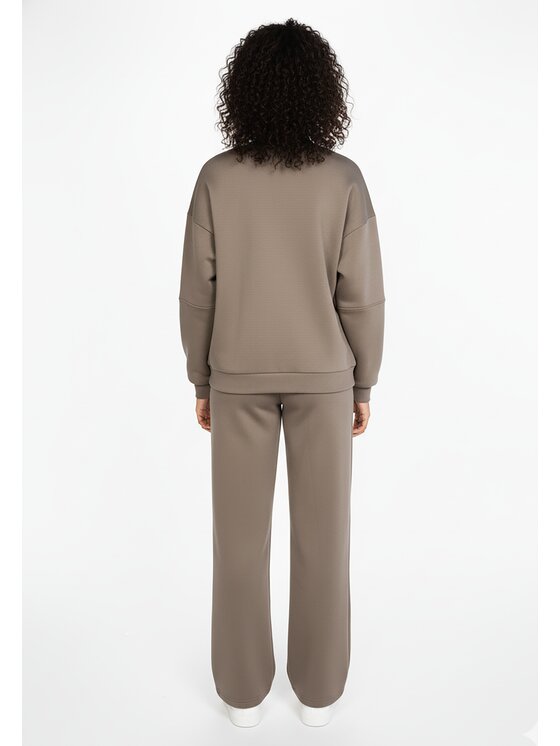 FIGL FIGL Komplet dresowy M1274 Brązowy Regular Fit