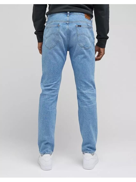 Lee Lee Jeansy RIDER Niebieski Slim Fit