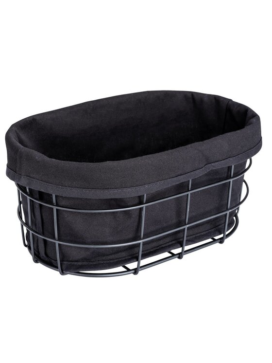 MIAhome MIAhome Koszyk na chleb BLACKY Czarny