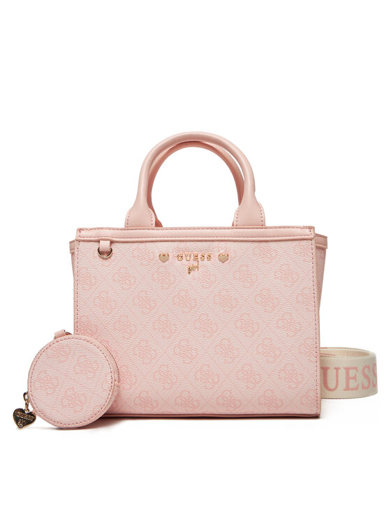 Guess Guess Дамска чанта J5RZ31 WFMF0 Розов
