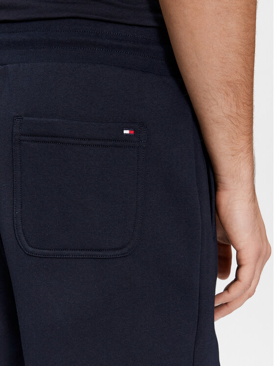 Tommy Hilfiger Tommy Hilfiger Sportske kratke hlače Logo MW0MW34201 Tamnoplava Regular Fit