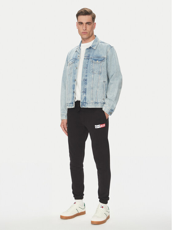 Tommy Jeans Tommy Jeans Παντελόνι φόρμας Entry DM0DM20277 Μαύρο Slim Fit