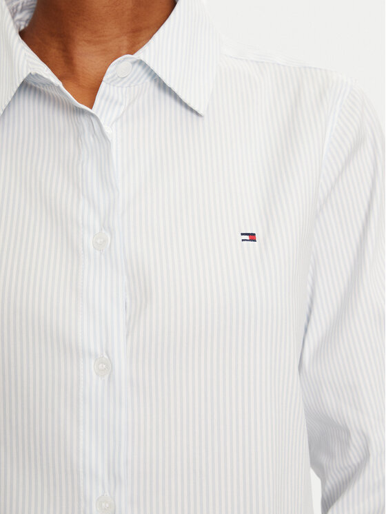 Tommy Hilfiger Tommy Hilfiger Camicia WW0WW44084 Celeste Regular Fit