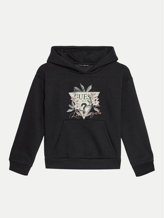 Guess Mikina J4BQ27 KCKF2 Čierna Regular Fit