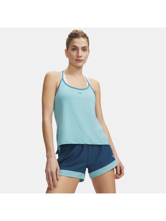 Under Armour Under Armour Top UA-6010871-425 Niebieski Active Fit