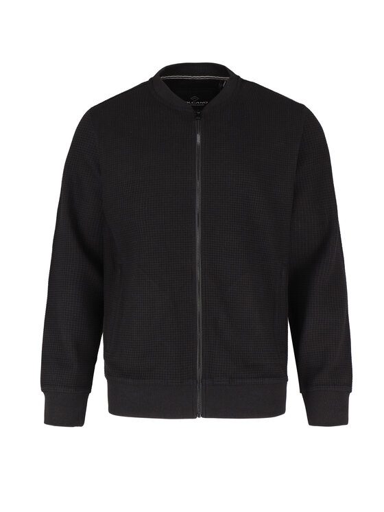 Volcano Volcano Bluza B-GLEN Czarny Regular Fit