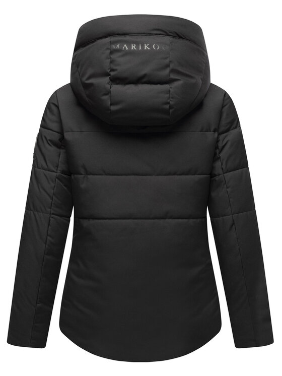 Marikoo Marikoo Kurtka zimowa Elira Czarny Regular Fit