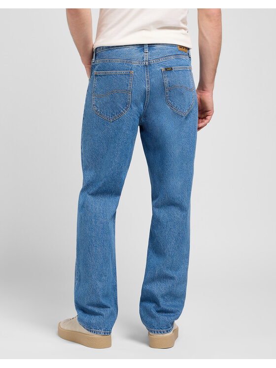 Lee Lee Jeansy ASHER Niebieski Loose Fit