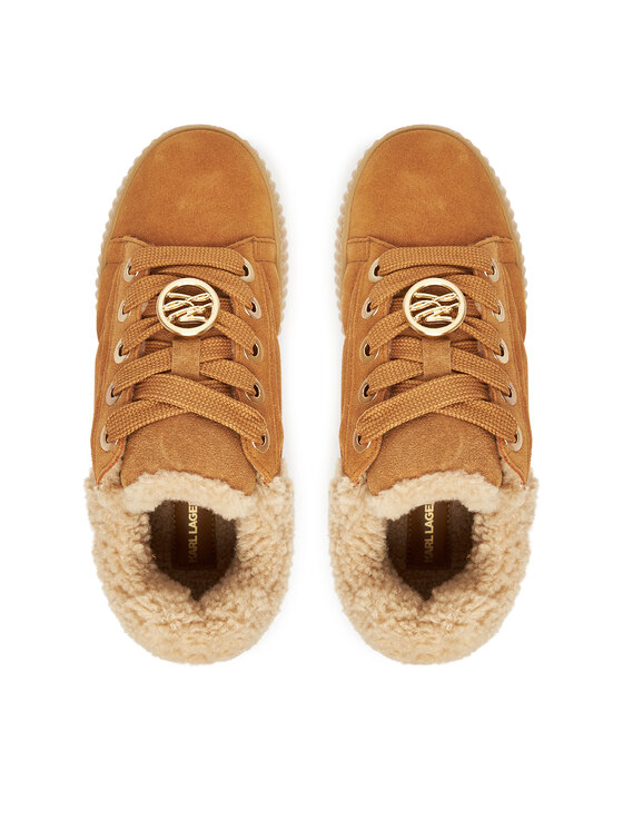 KARL LAGERFELD KARL LAGERFELD Sneakers Kreeper Lo KL42312 Braun