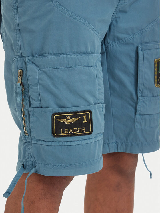 Aeronautica Militare Aeronautica Militare Σορτς υφασμάτινο 261BE0041UCT01122 Μπλε Regular Fit