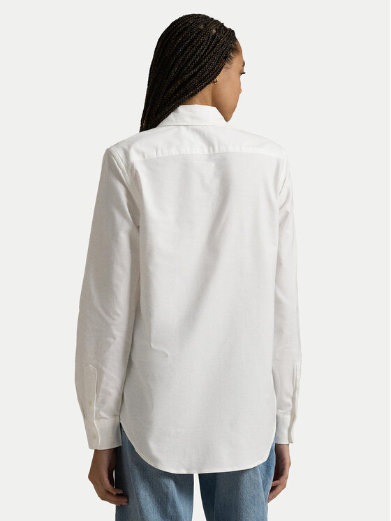 Polo Ralph Lauren Polo Ralph Lauren Πουκάμισο 211941520002 Λευκό Slim Fit