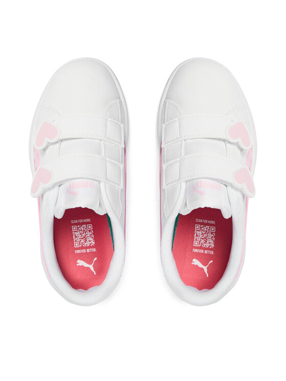 Puma Puma Sneakersy Puma Smash 3.0 Hearty V PS 405638 01 Biela
