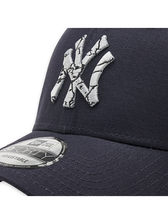 New Era New Era Cappellino New York Yankees Marble Infill 9Forty 60284843 Blu scuro