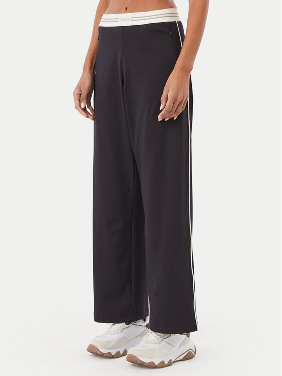 Guess Guess Спортивні штани V6BB12 K6333 Чорний Regular Fit