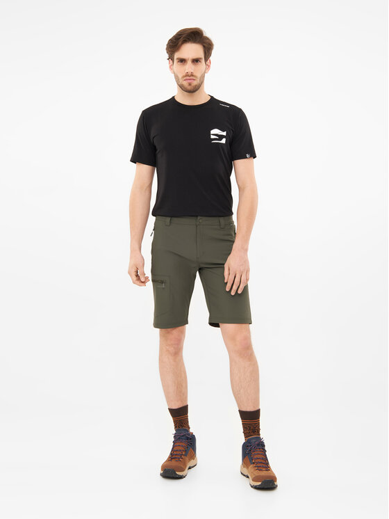 Viking Viking Szorty Sumatra Man Khaki Regular Fit