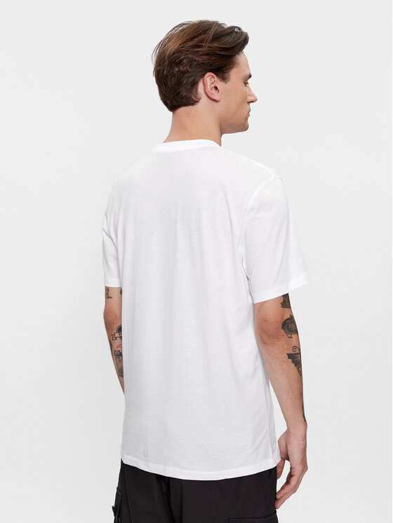 HUGO Hugo T-krekls Dammock 50504916 Balts Regular Fit