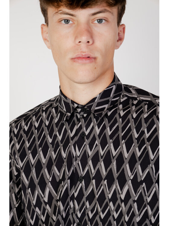 Antony Morato Antony Morato Camicia LIVERPOOL Nero Long Fit