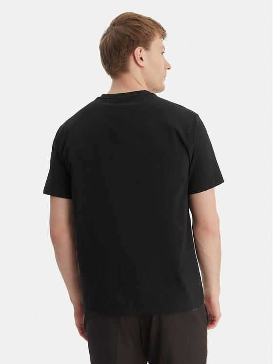 BOSS BOSS T-Shirt TS_Iconic Logo 50553636 Czarny Regular Fit
