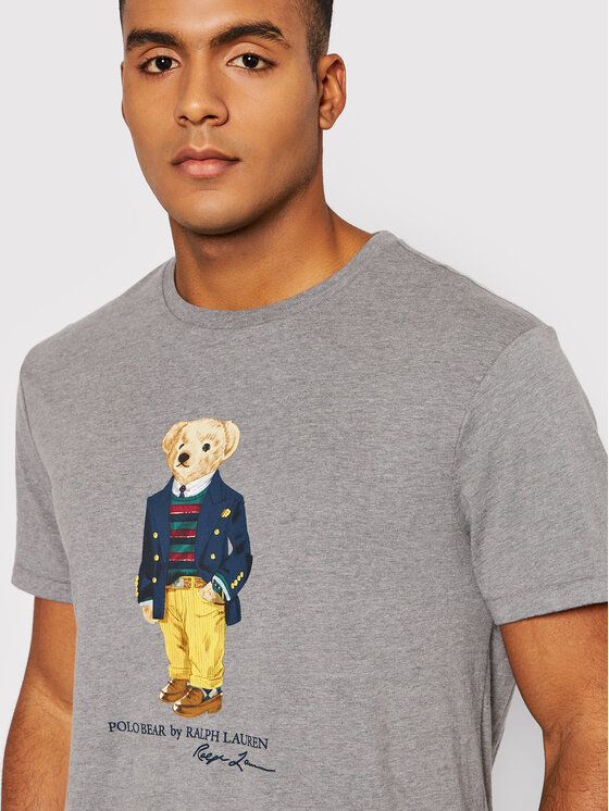 T-shirts Ralph Lauren - Polo Bear T-shirt in gray - 710853310004