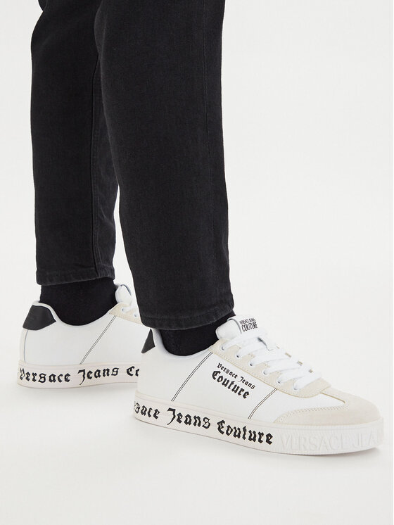 Versace Jeans Couture Versace Jeans Couture Αθλητικά 80YA3SK6 ZPB82 Λευκό