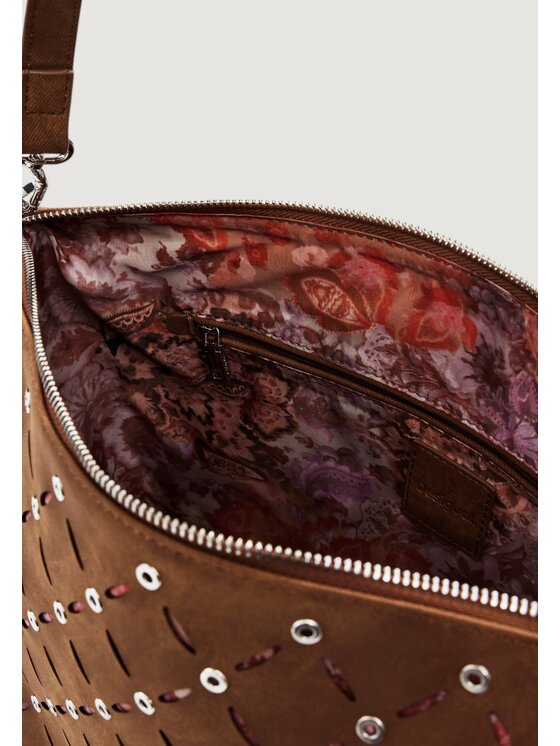 Desigual Desigual Torba BAG_YANKEE LEIRIA MINI CA Brązowy