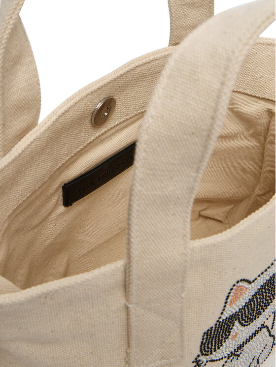 KARL LAGERFELD KARL LAGERFELD Ročna torba A3W50115 Écru