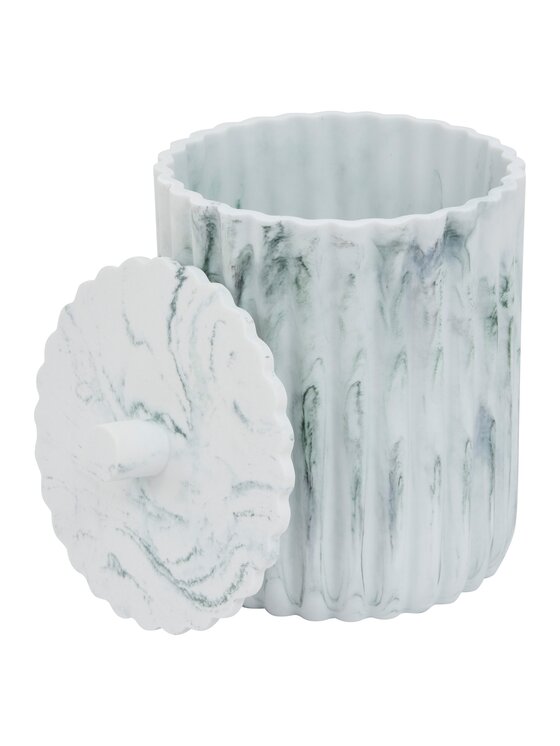 MIAhome MIAhome Kosz na śmieci 5 l marmurkowy 26x19,2x19,2 cm UDOTI Kolorowy