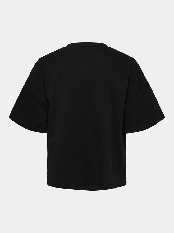 Pieces Pieces Тишърт Chilli Summer 17118870 Черен Loose Fit